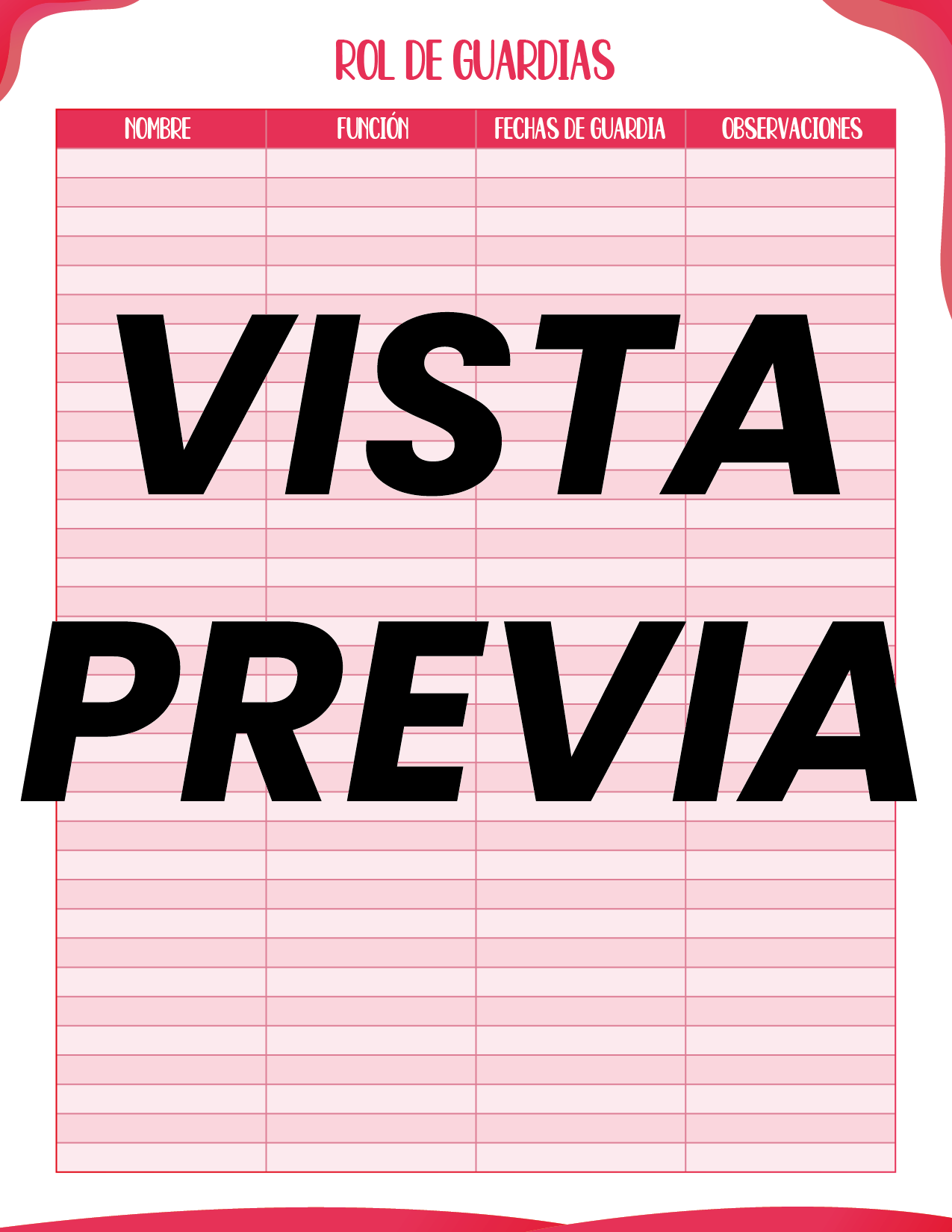 Agenda Roja MAESTRO Preescolar