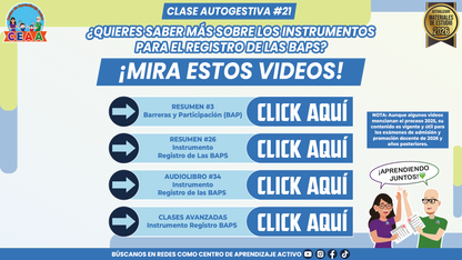 Clase Autogestiva Tema: 21