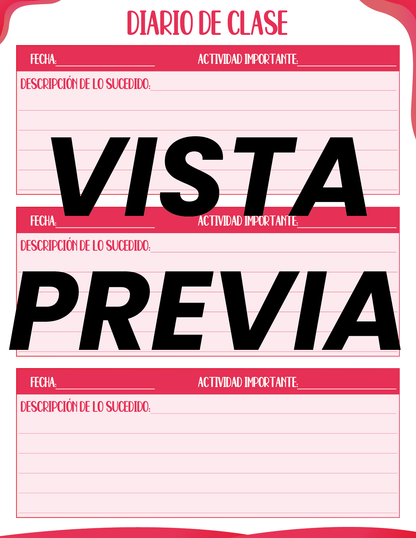 Agenda Roja MAESTRO Preescolar