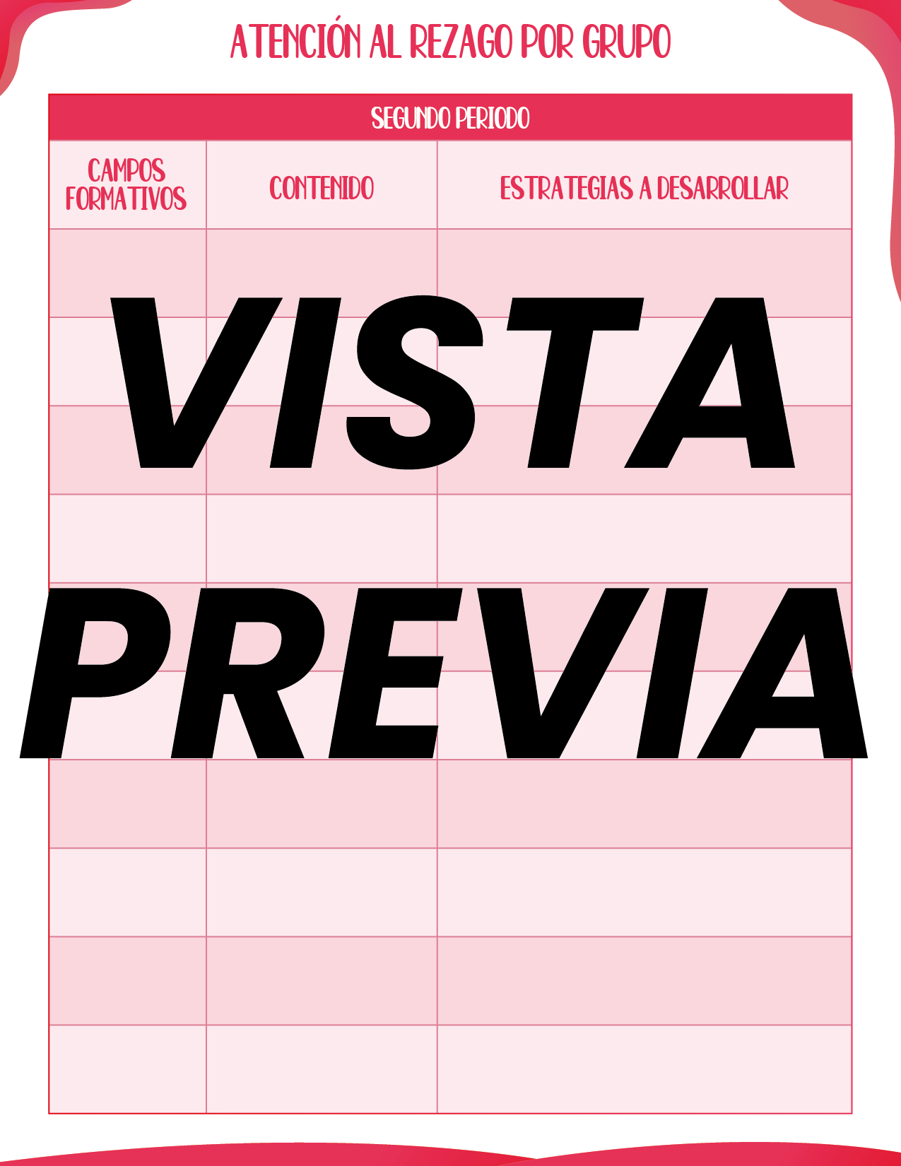 Agenda Roja MAESTRO Preescolar