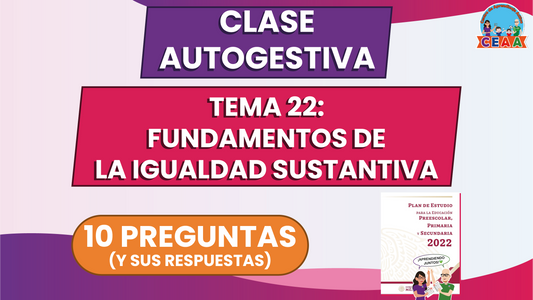 Clase Autogestiva Tema: 22