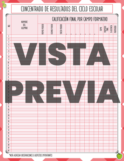 Agenda Roja MAESTRO Secundaria Ciclo Escolar 2024 - 2025 en PDF