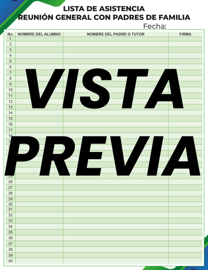 Agenda Formal Verde-azul MAESTRO Preescolar