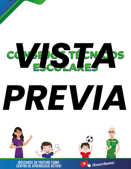 Agenda Formal Verde-azul MAESTRO Preescolar