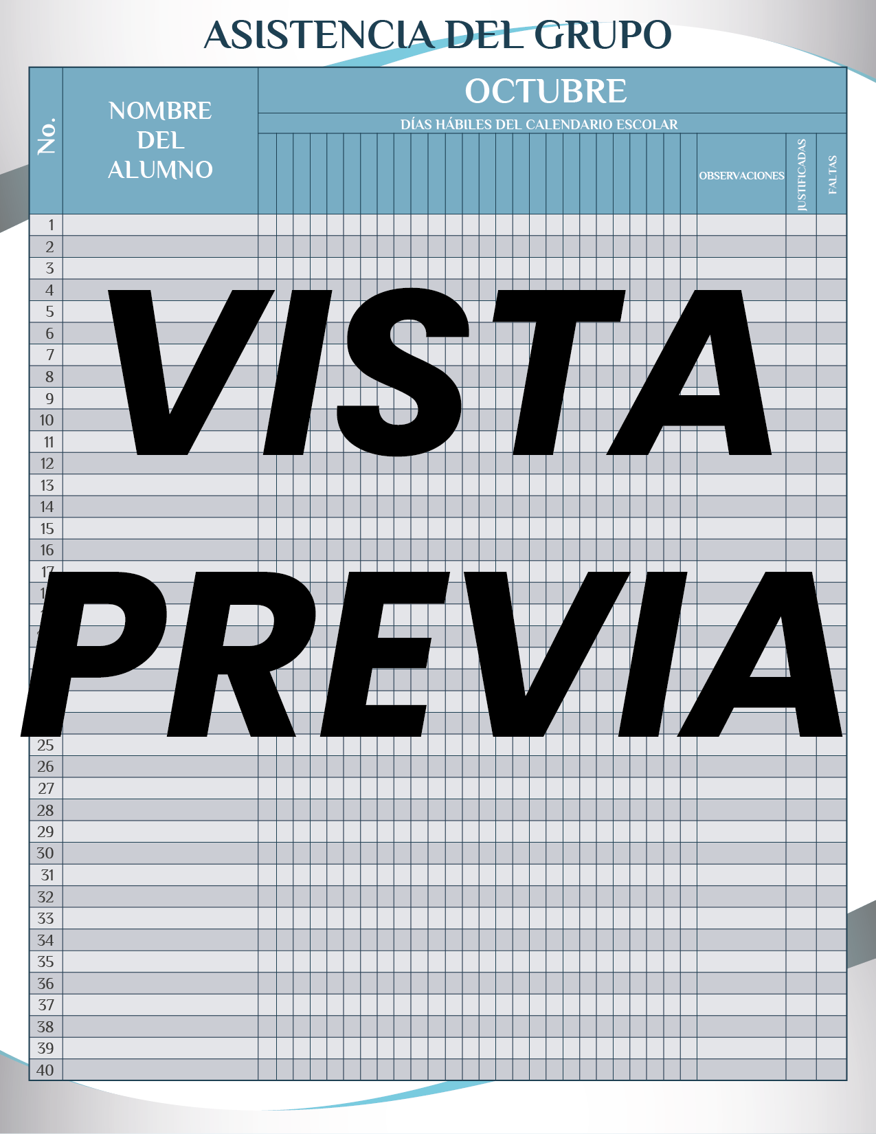 Agenda Formal Azul MAESTRO Primaria