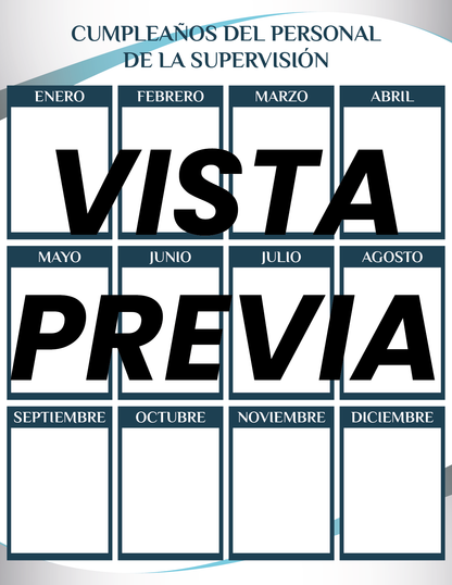 Agenda forma Azul SUPERVISOR Primaria