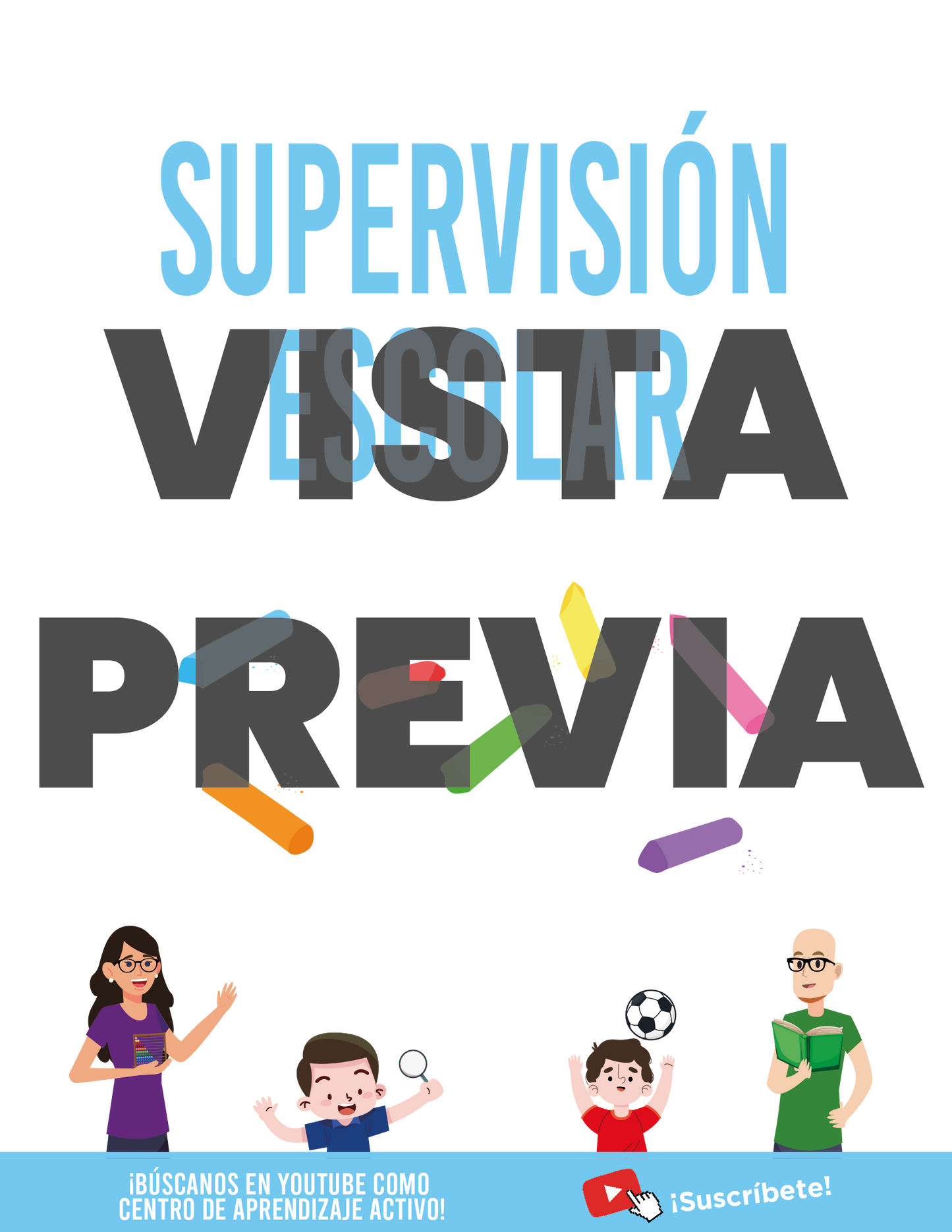 Agenda Gises SUPERVISOR Preescolar Ciclo Escolar 2024 - 2025 en PDF