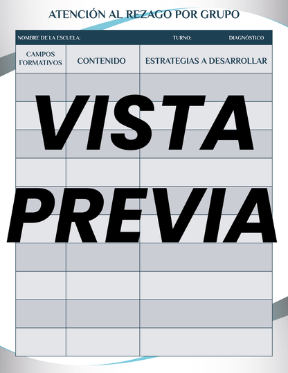 Agenda forma Azul SUPERVISOR Primaria