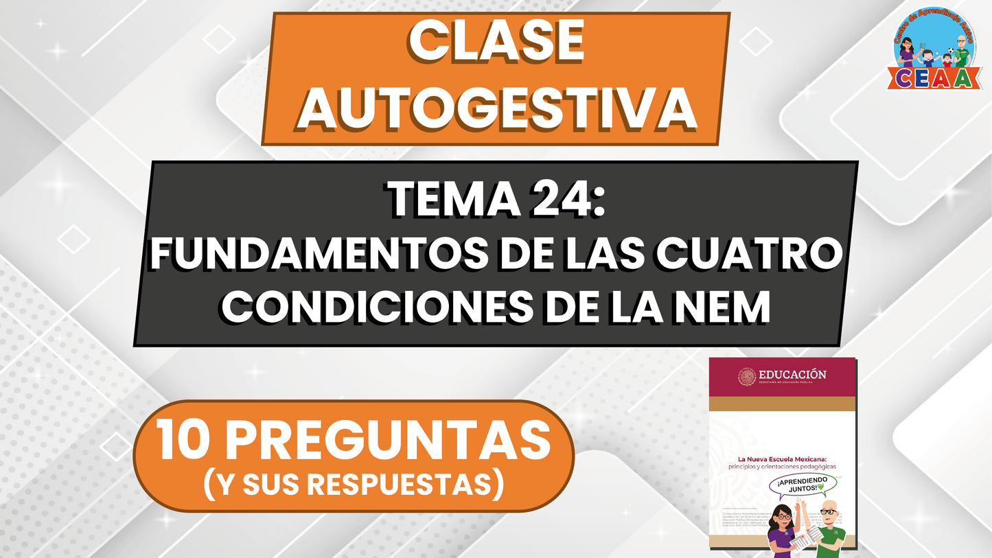Clase Autogestiva Tema: 24