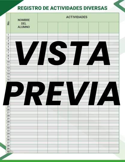 Agenda Formal Verde DIRECTOR Primaria