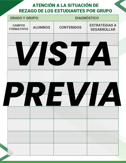 Agenda Formal Verde DIRECTOR Primaria