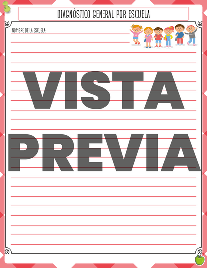 Agenda Roja SUPERVISOR Preescolar Ciclo Escolar 2024 - 2025 en PDF