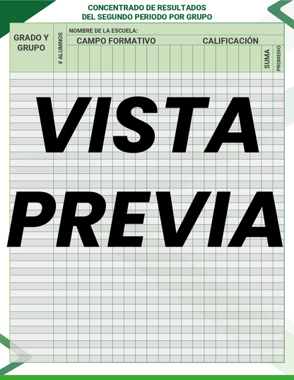 Agenda Formal Verde DIRECTOR Primaria