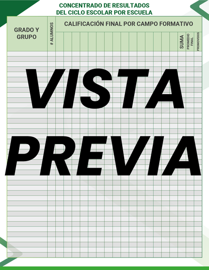 Agenda Formal Verde DIRECTOR Primaria