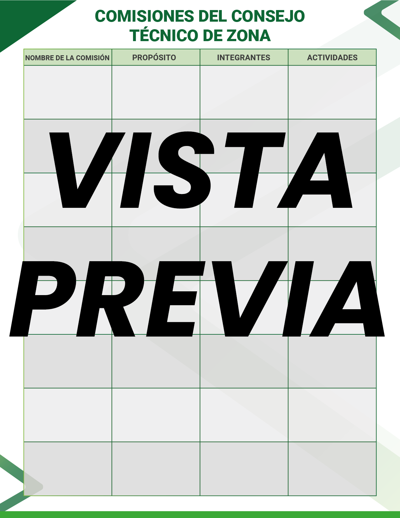 Agenda Formal Verde DIRECTOR Primaria