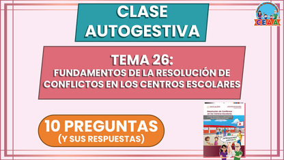 Clase Autogestiva Tema: 26