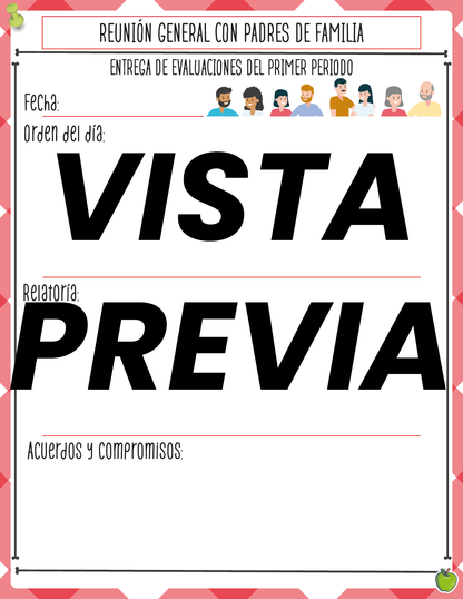 Agenda Manzana MAESTRO Preescolar