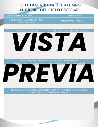 Agenda Formal Azul MAESTRO Secundaria