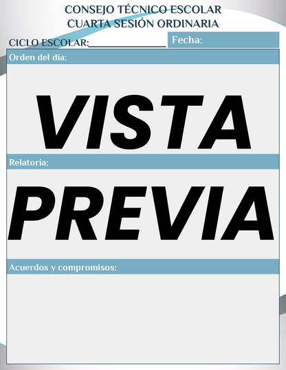 Agenda Formal Azul MAESTRO Secundaria
