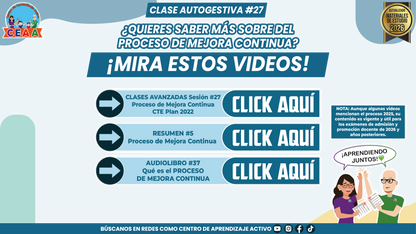 Clase Autogestiva Tema: 27