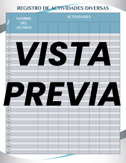 Agenda Formal Azul MAESTRO Secundaria