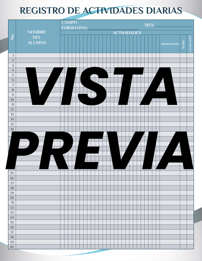 Agenda Formal Azul MAESTRO Secundaria