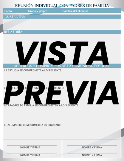 Agenda Formal Azul MAESTRO Secundaria