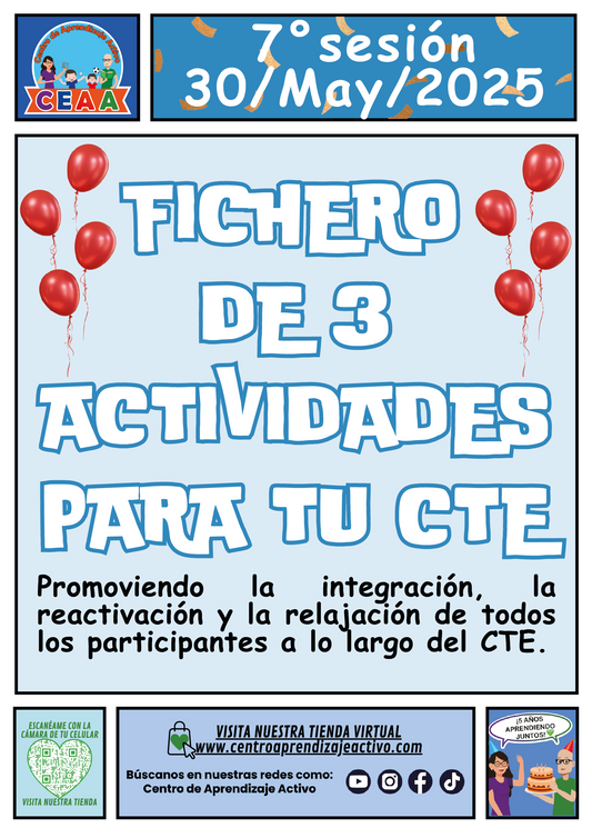 Fichero 3 Actividades para tu CTE en PDF Sesión 7 Mayo 2025