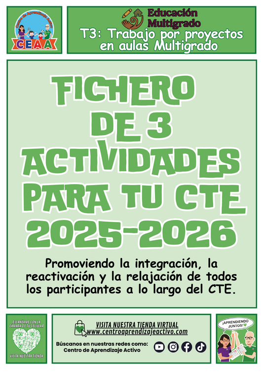 Fichero 3 Actividades para tu CTE Multigrado Tema 3