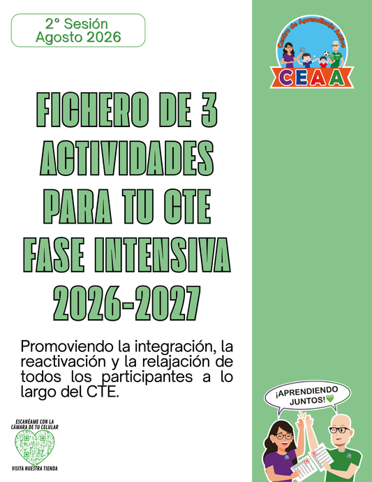 FICHERO DE 3 ACTIVIDADES PARA TU CTE FASE INTENSIVA SESIÓN 2 2026-2027