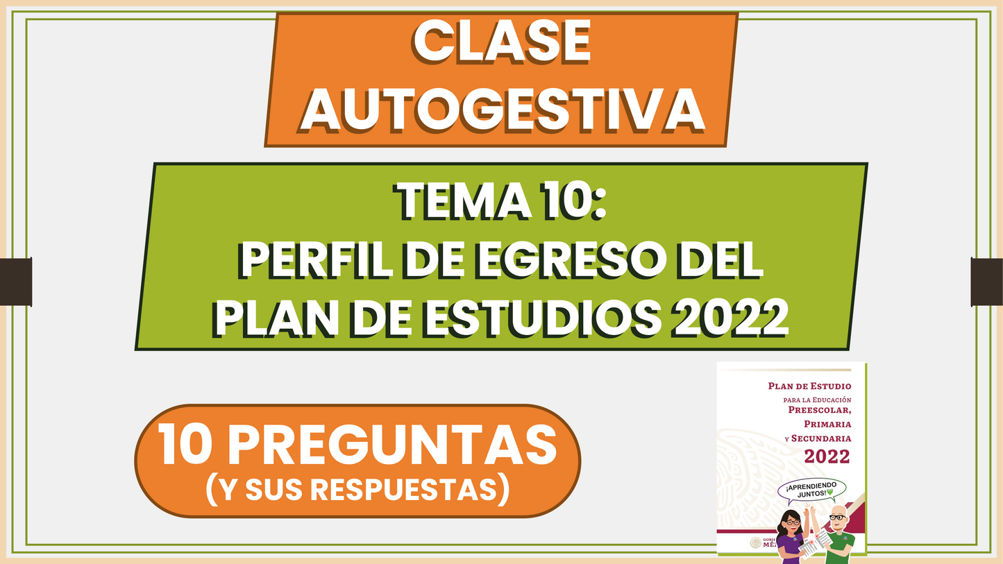 Clase Autogestiva Tema: 10