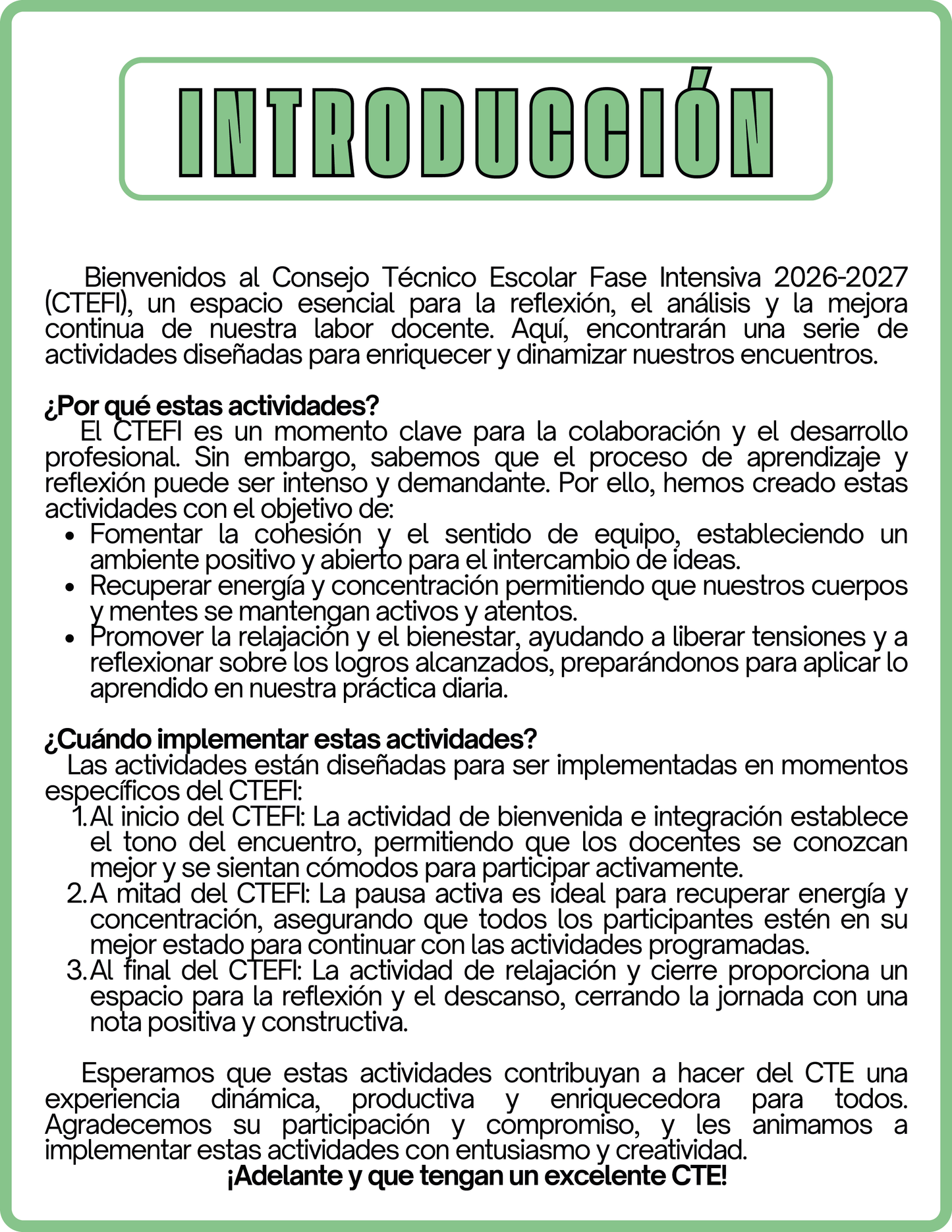 FICHERO DE 3 ACTIVIDADES PARA TU CTE FASE INTENSIVA SESIÓN 2 2026-2027