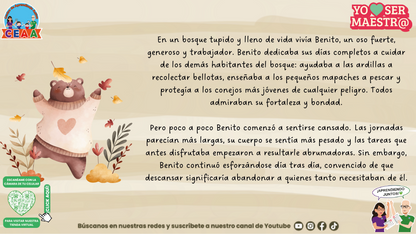 Historias para Maestros - El descanso de Benito en (Editable en PowerPoint)