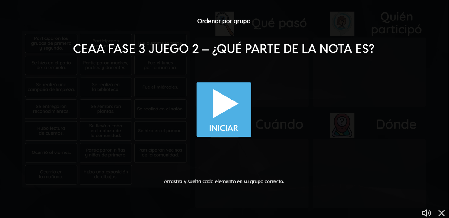 4 JUEGOS INTERACTIVOS POR CONTENIDO PARA TUS CLASES - Fase 3 - LENGUAJES - Contenido 11