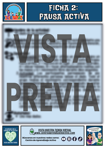 Fichero de 3 Actividades para tu CTE Educación Básica Tema 3