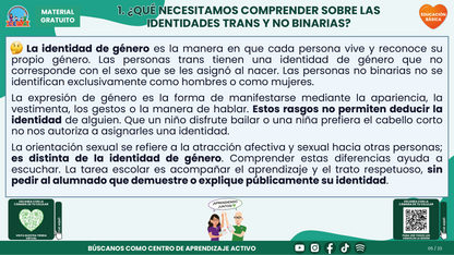 Resumen CTE del Tema 5 Educación Básica: INFANCIAS Y ADOLESCENCIAS TRANS Y NO BINARIAS ¿CÓMO CONSTRUIR UNA ESCUELA DONDE TODAS LAS PERSONAS SE SIENTAN RESPETADAS Y PUEDAN APRENDER? en PDF