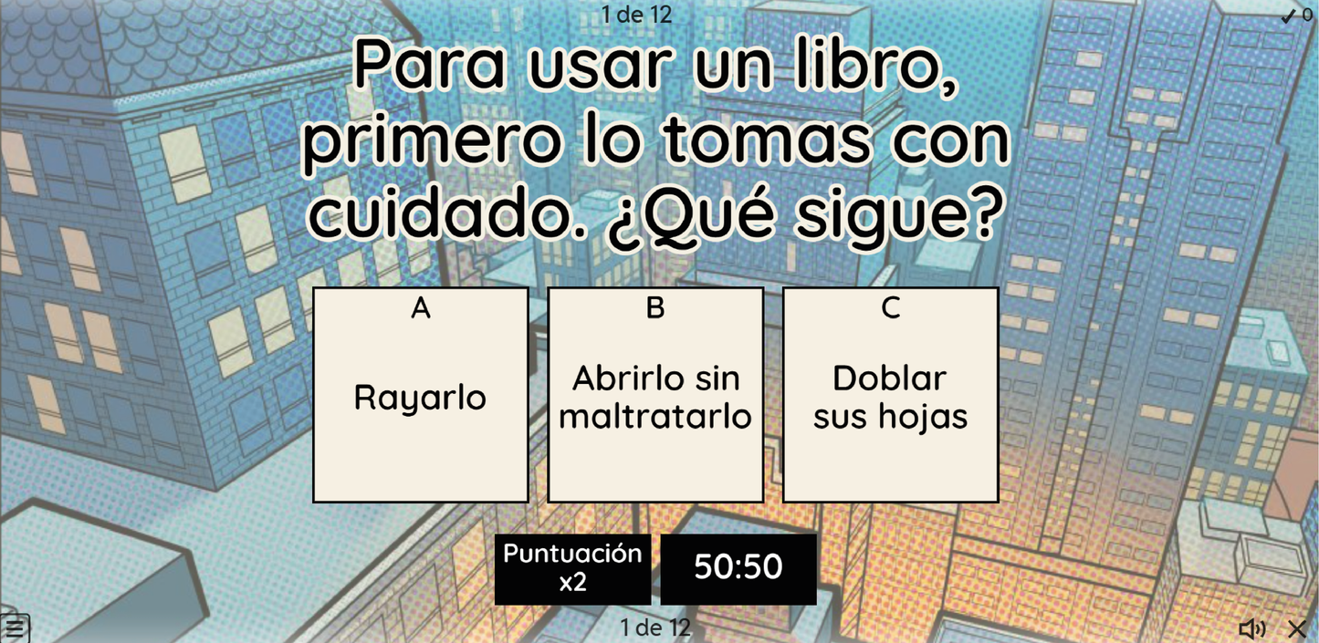 4 JUEGOS INTERACTIVOS POR CONTENIDO PARA TUS CLASES - Fase 3 - LENGUAJES - Contenido 9