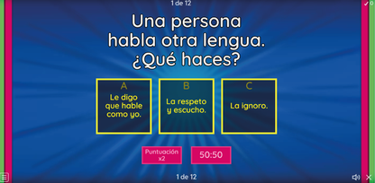 4 JUEGOS INTERACTIVOS POR CONTENIDO PARA TUS CLASES - Fase 3 - LENGUAJES - Contenido 16