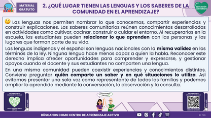 Resumen CTE del Tema 2 Educación Multigrado: INTERCULTURALIDAD CRÍTICA, LENGUAS Y SABERES ¿CÓMO APRENDER DESDE LA DIVERSIDAD DE NUESTRA COMUNIDAD EN EL AULA? en PDF