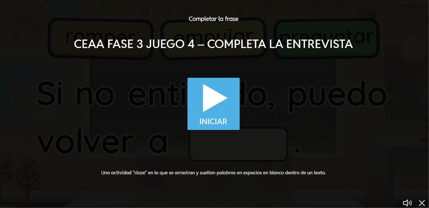 4 JUEGOS INTERACTIVOS POR CONTENIDO PARA TUS CLASES - Fase 3 - LENGUAJES - Contenido 15