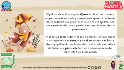 Historias para Maestros - El descanso de Benito en (Editable en PowerPoint)