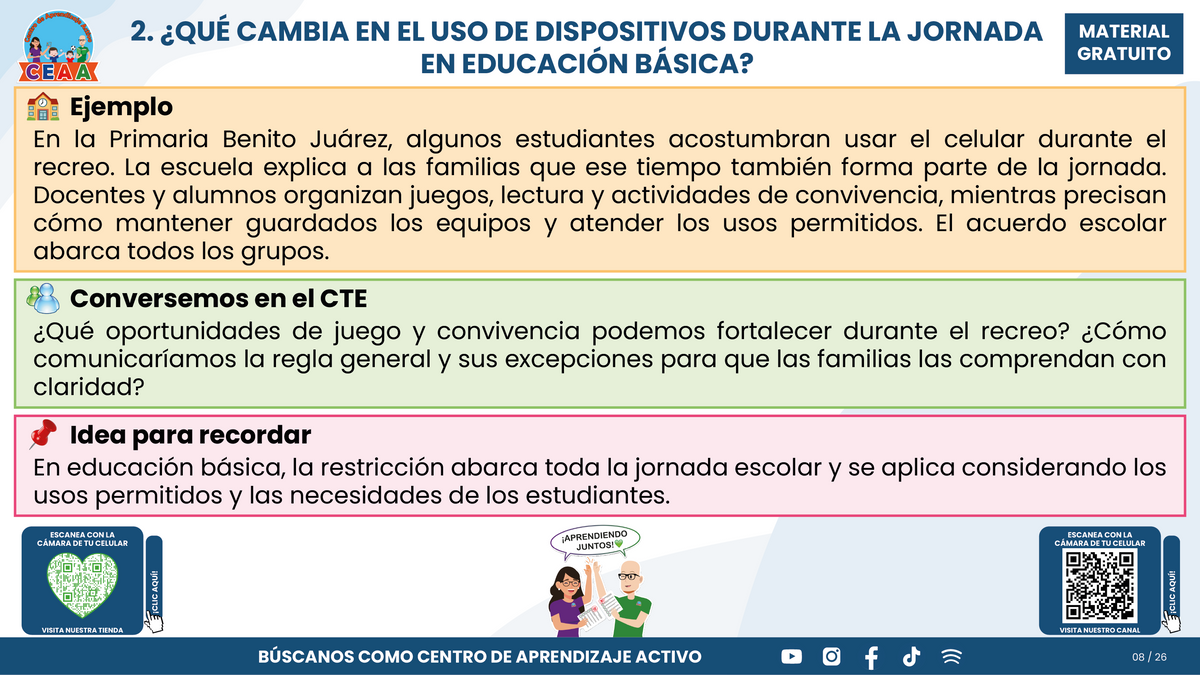 Resumen CTE Sesión 1 Tema: NUEVO ACUERDO 09/09/26 SOBRE EL USO RESPONSABLE Y SEGURO DE DISPOSITIVOS DIGITALES PERSONALES Y TECNOLOGÍAS DE APRENDIZAJE ¿QUÉ NOS CORRESPONDE HACER COMO ESCUELA? en PDF