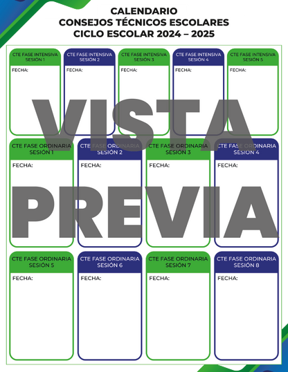 Agenda Formal MAESTRO Primaria Ciclo Escolar 2024 - 2025 en PDF