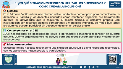 Resumen CTE Sesión 1 Tema: NUEVO ACUERDO 09/09/26 SOBRE EL USO RESPONSABLE Y SEGURO DE DISPOSITIVOS DIGITALES PERSONALES Y TECNOLOGÍAS DE APRENDIZAJE ¿QUÉ NOS CORRESPONDE HACER COMO ESCUELA? en PDF