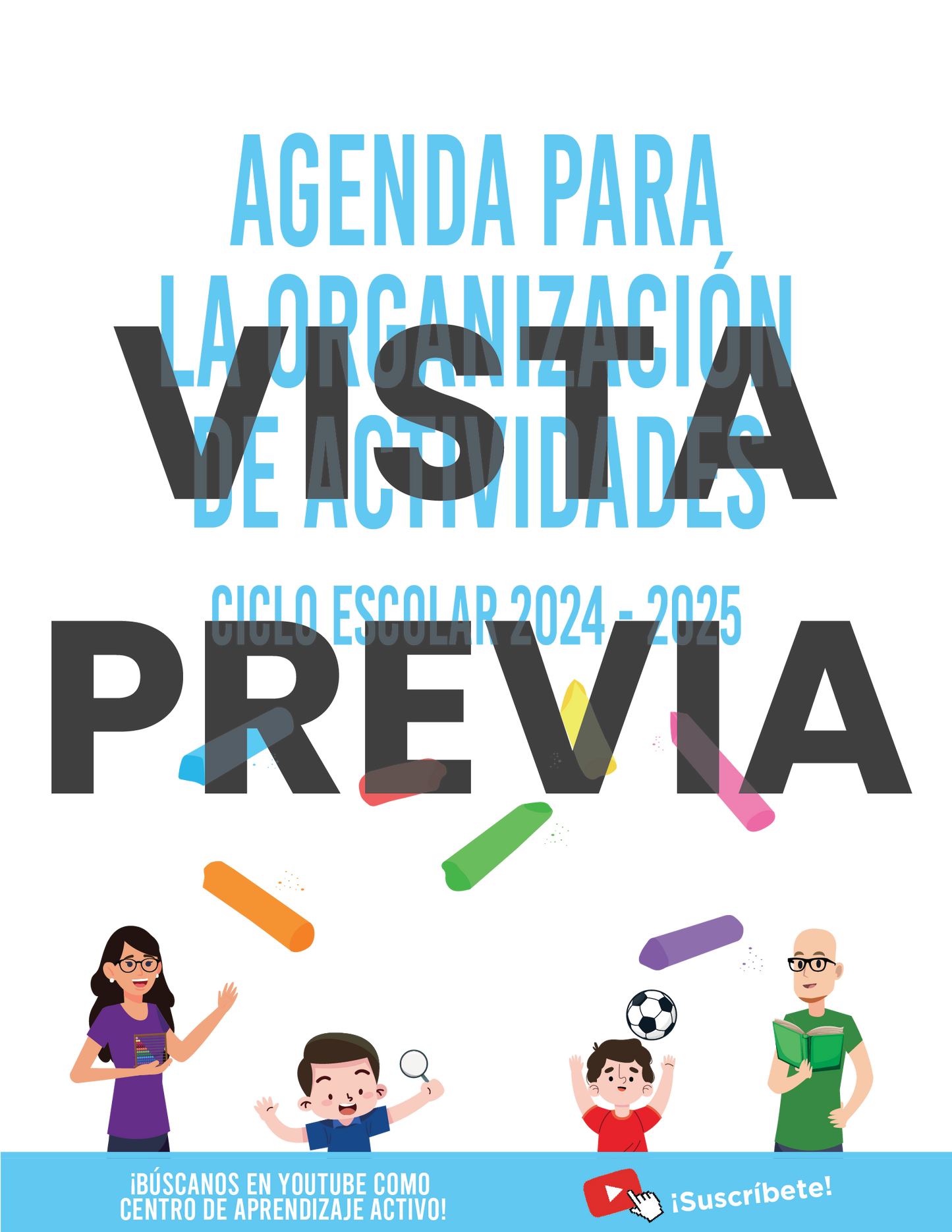 Agenda Gises MAESTRO Secundaria Ciclo Escolar 2024 - 2025