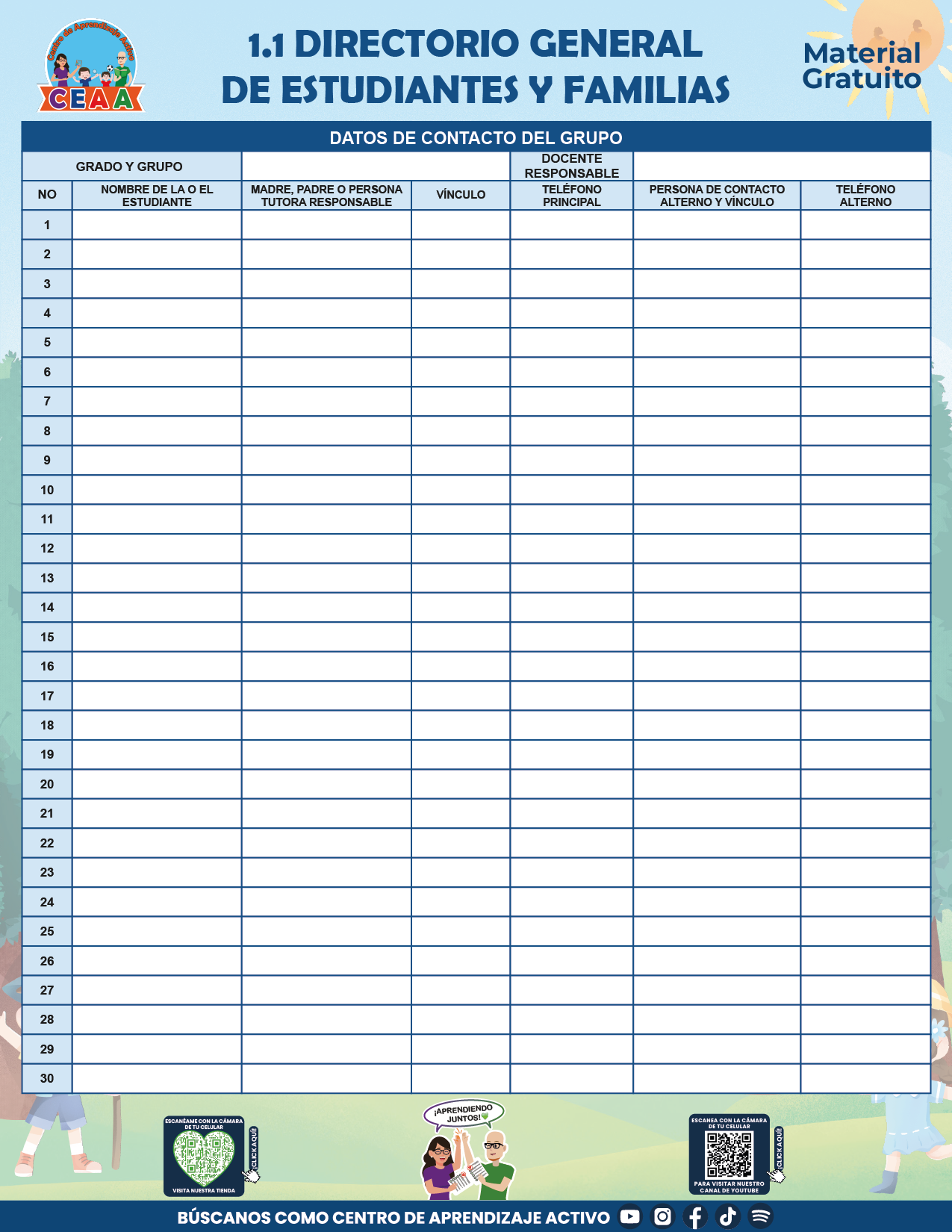 BITÁCORA PARA LA ORGANIZACIÓN Y SEGUIMIENTO PARA LA ATENCIÓN A MADRES Y PADRES DE FAMILIA V2 en PDF