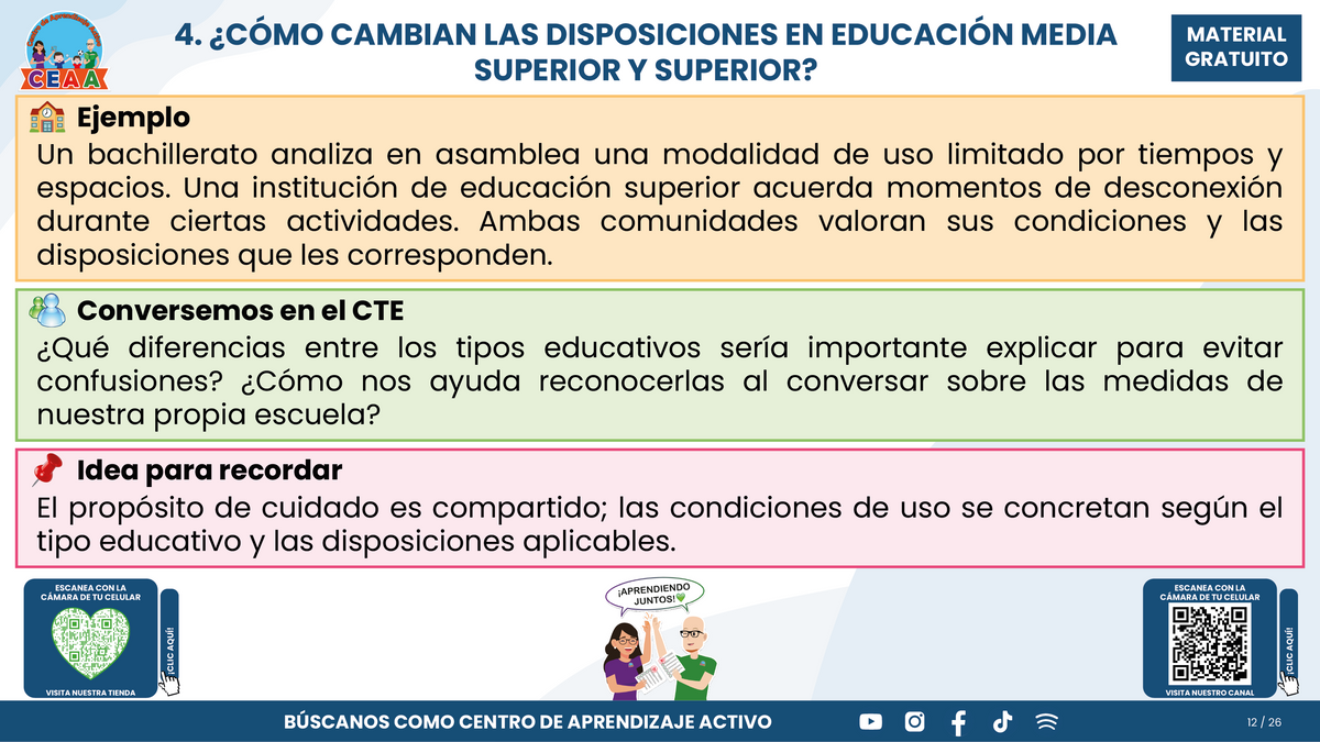 Resumen CTE Sesión 1 Tema: NUEVO ACUERDO 09/09/26 SOBRE EL USO RESPONSABLE Y SEGURO DE DISPOSITIVOS DIGITALES PERSONALES Y TECNOLOGÍAS DE APRENDIZAJE ¿QUÉ NOS CORRESPONDE HACER COMO ESCUELA? en PDF