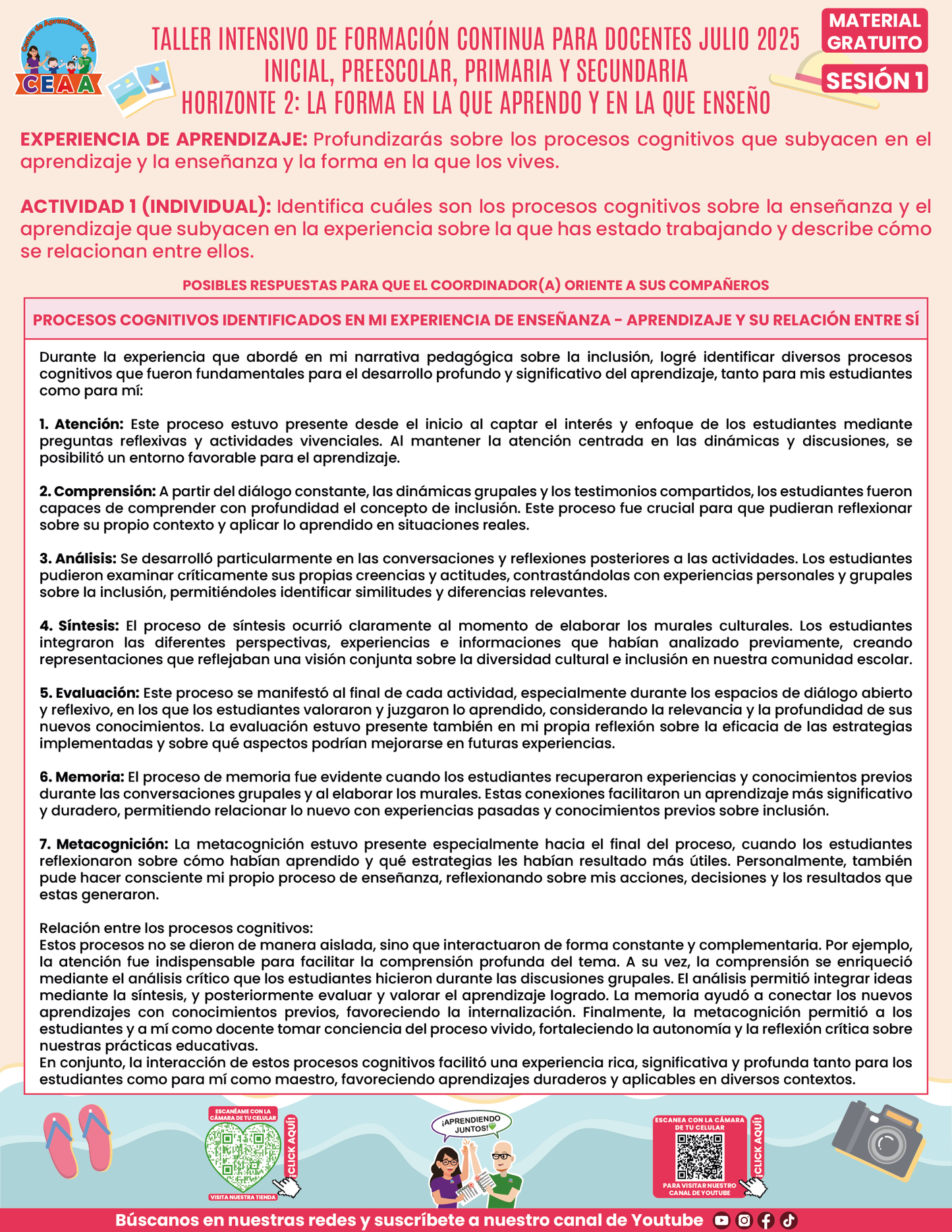 Formato de Productos Taller Intensivo Julio 2025 Sesión 1 en PDF