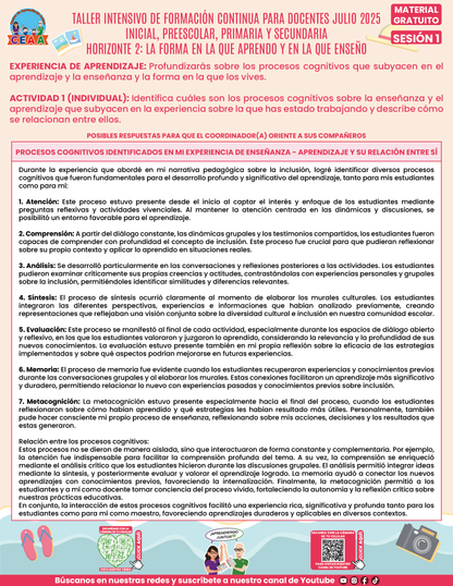 Formato de Productos Taller Intensivo Julio 2025 Sesión 1 en PDF