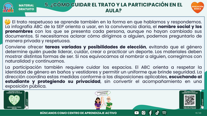 Resumen CTE del Tema 5 Educación Básica: INFANCIAS Y ADOLESCENCIAS TRANS Y NO BINARIAS ¿CÓMO CONSTRUIR UNA ESCUELA DONDE TODAS LAS PERSONAS SE SIENTAN RESPETADAS Y PUEDAN APRENDER? en PDF